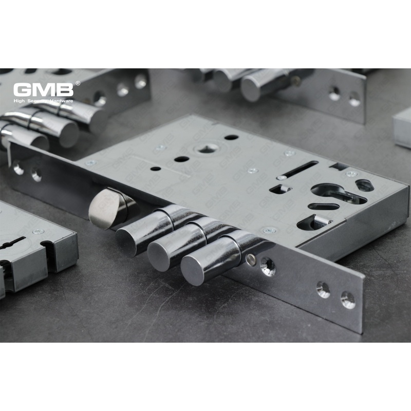 Serrure de porte de haute sécurité, corps de serrure robuste, serrure de porte extérieure à mortaise (816)