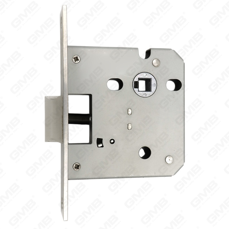 Serrure de porte à mortaise commerciale en acier inoxydable SUS, norme de sécurité CE UL, coupe-feu Euro, haute qualité (55ZL 55L)