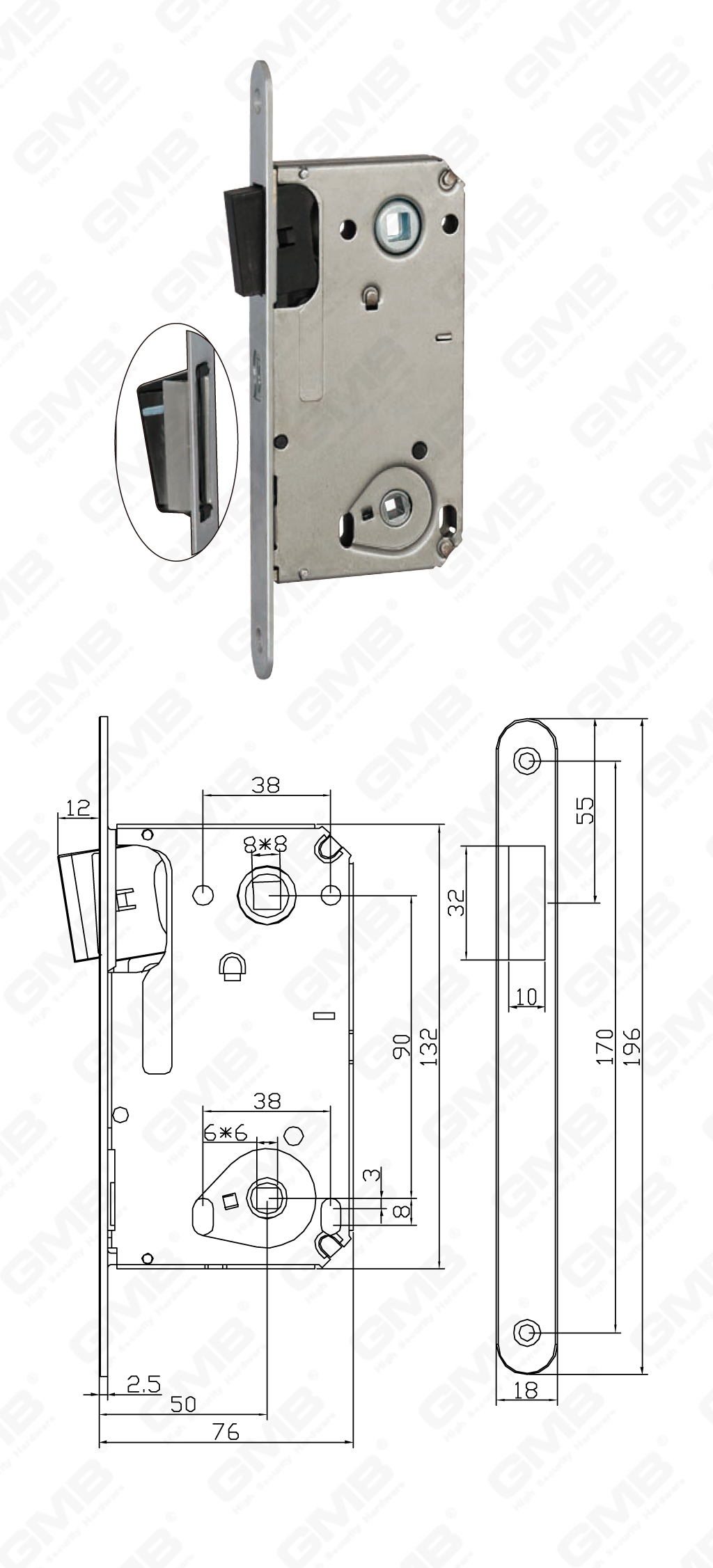 02 Serrure &agrave; mortaiser_CX9050B-18