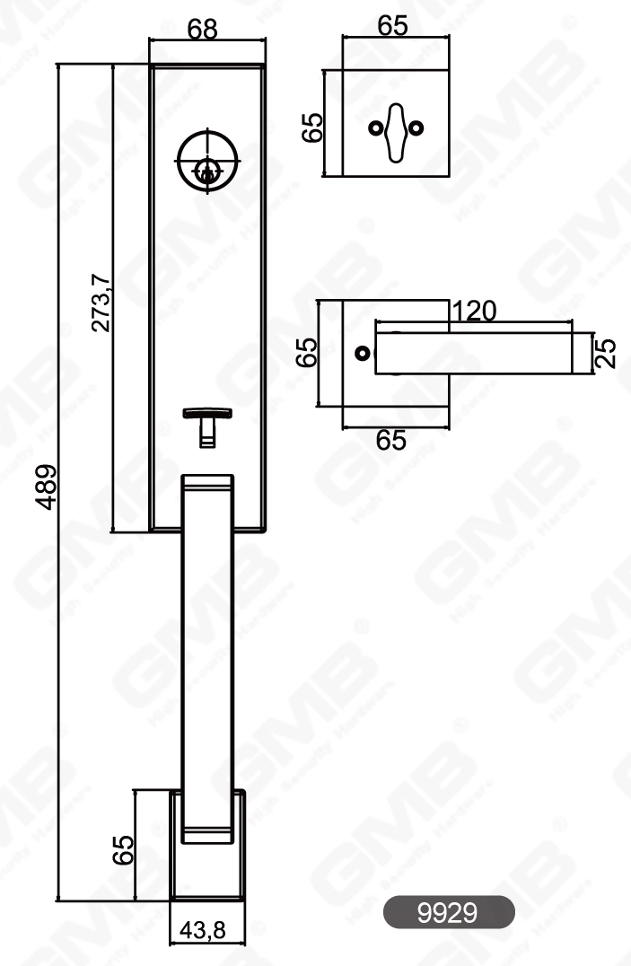 01 Grip Handle Lock Series-38