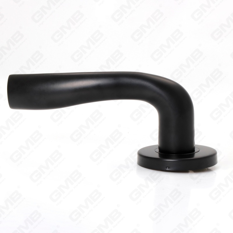 Poignée de levier de porte intérieure ronde d'entrée en acier inoxydable SUS304 de haute qualité BS En1906 Grade 4 (LHT037)