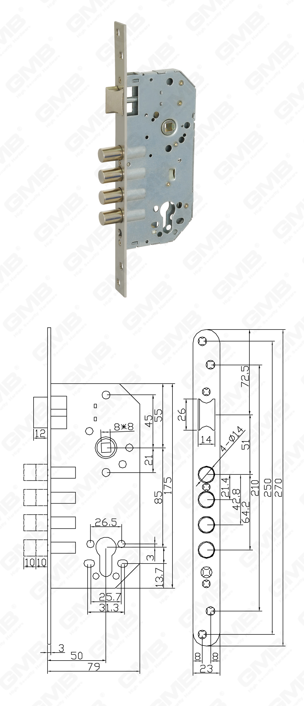 02 Serrure &agrave; mortaise第二部分_3201B-60