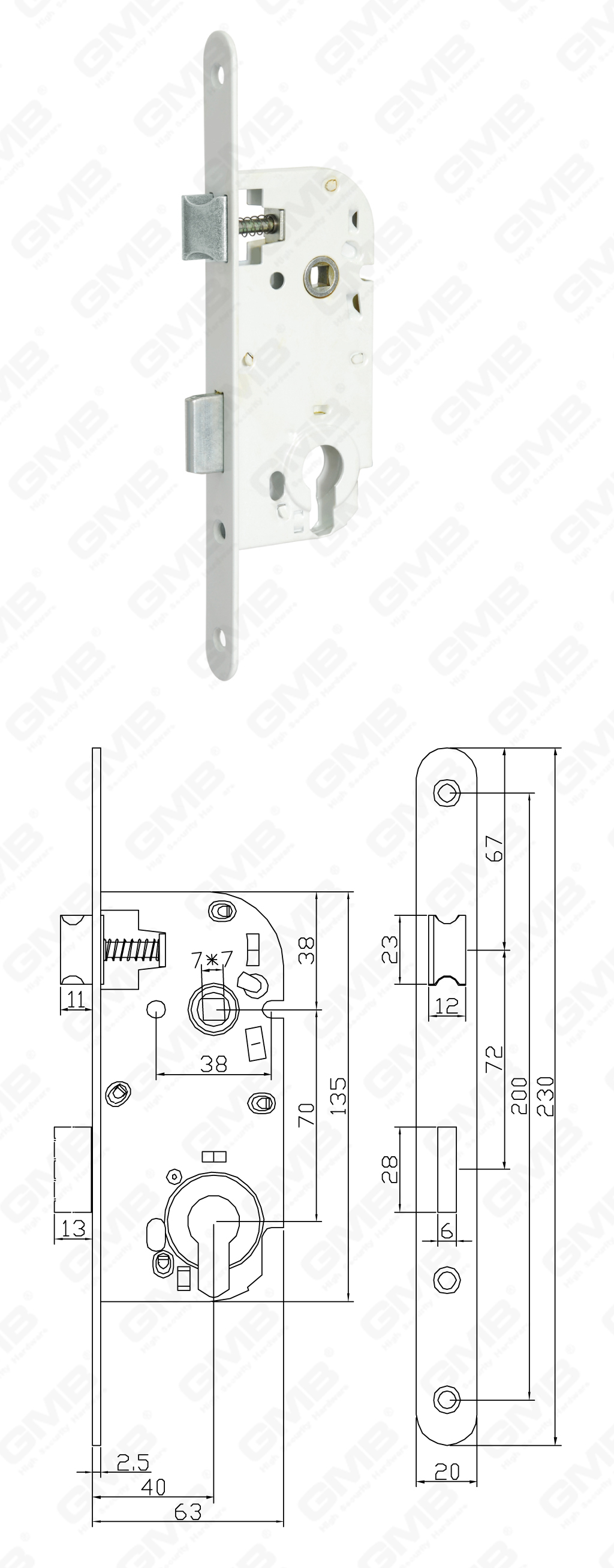 02 Serrure &agrave; mortaise第四部分_781-32