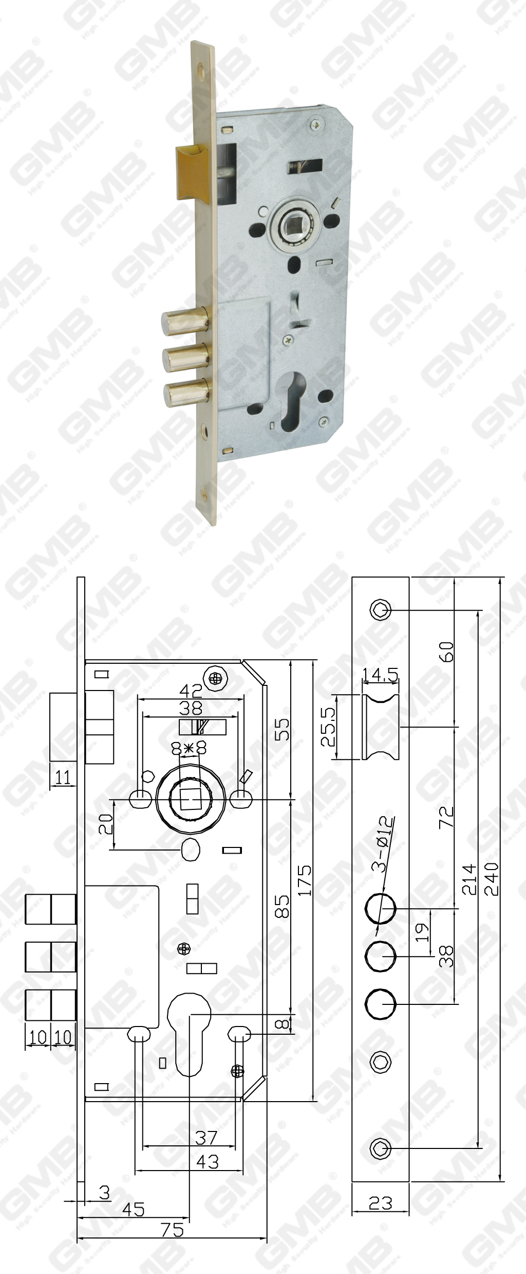 02 Serrure &agrave; mortaiser第二部分_2800R-3M-06