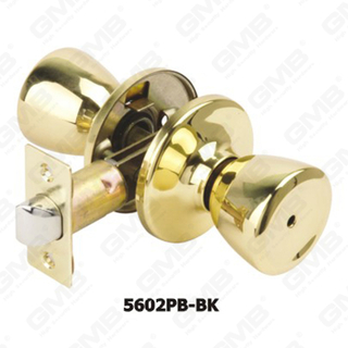 ANSI Standard Tubular Knob Lock Series Radius Drive Spindle Bouton tubulaire Conception spéciale pour le bouton tubulaire standard (5602pb-bk)
