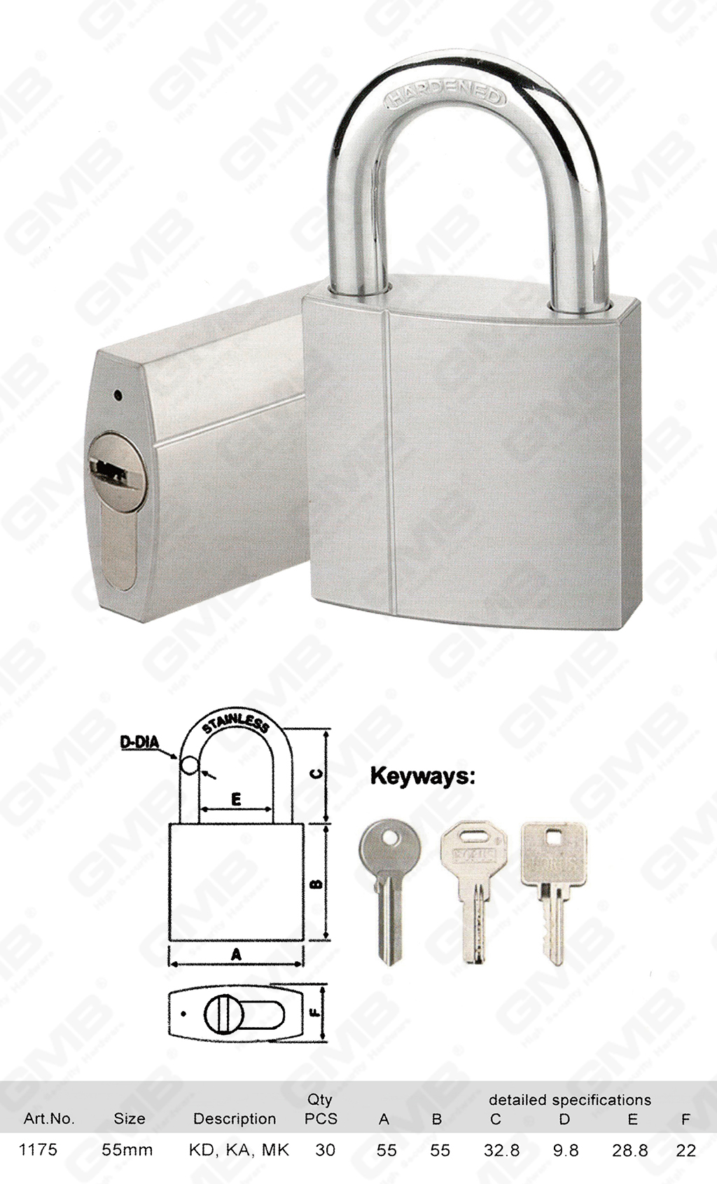 挂锁网站图3_【117】CADENAS EN LAITON AVEC CYLINDRE INTERCHANGEABLE-26