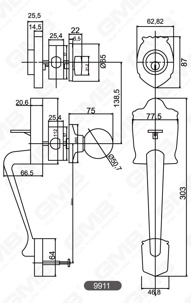 01 Grip Handle Lock Series-04