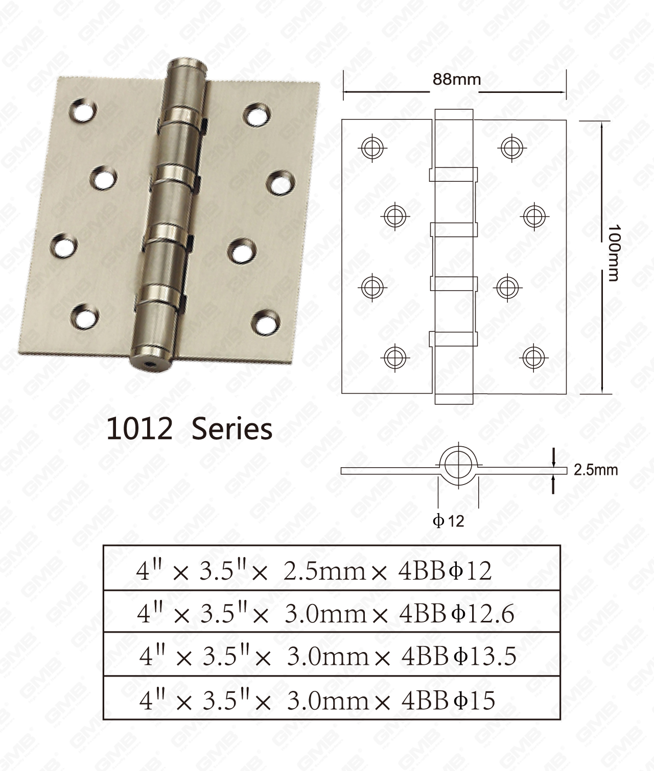 S&eacute;rie de charni&egrave;res en acier_1012-26