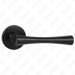 Conception de style moderne de couleur noire de haute qualité # 304 Poignée de porte en acier inoxydable Poignée de levier rose (GB03-65)