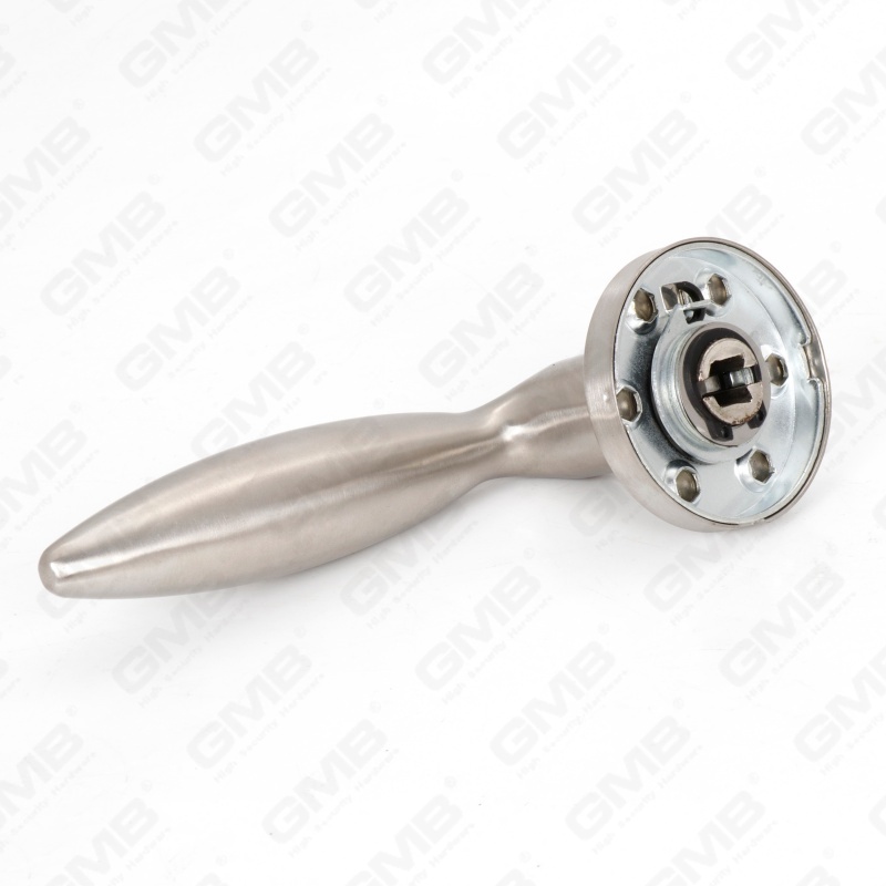 Poignée de levier de porte intérieure ronde d'entrée en acier inoxydable SUS304 de haute qualité BS En1906 Grade 4 (LHT031)