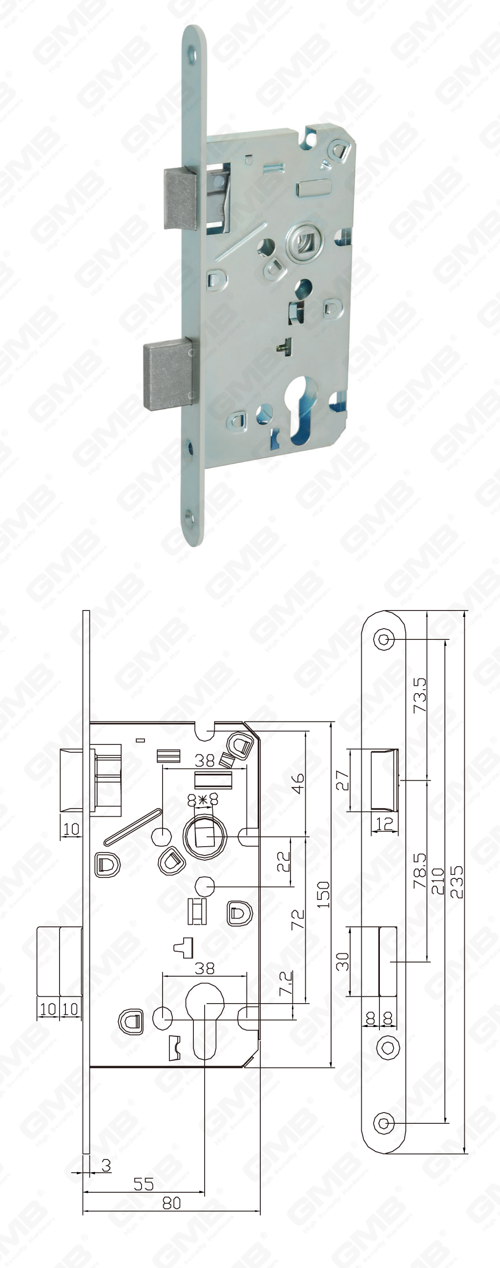 02 Serrure &agrave; mortaise第三部分_Z755B-C-38
