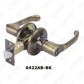 ANSI A156.2 Grade 3. Verrouillage du levier tubulaire Spinde Spindle Lock Lever Tubular Lever (6422AB-BK)