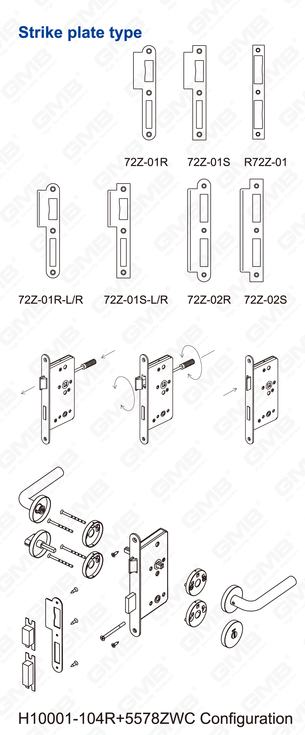 04 Serrure en acier inoxydable_4578ZWC-36