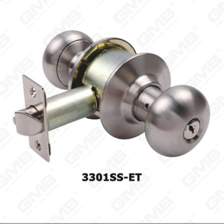 Bouton de cylindre amovible pour rekeying ou remplacement conception spéciale ANSI standard série de verrouillage cylindrique (3301SS-ET)