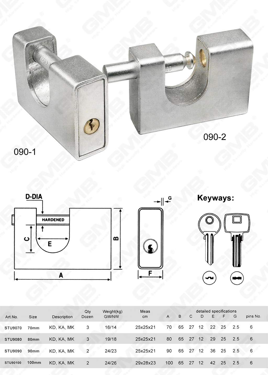 挂锁网站图3_【090】CADENAS EN ACIER BLIND&Eacute; CHROME-04