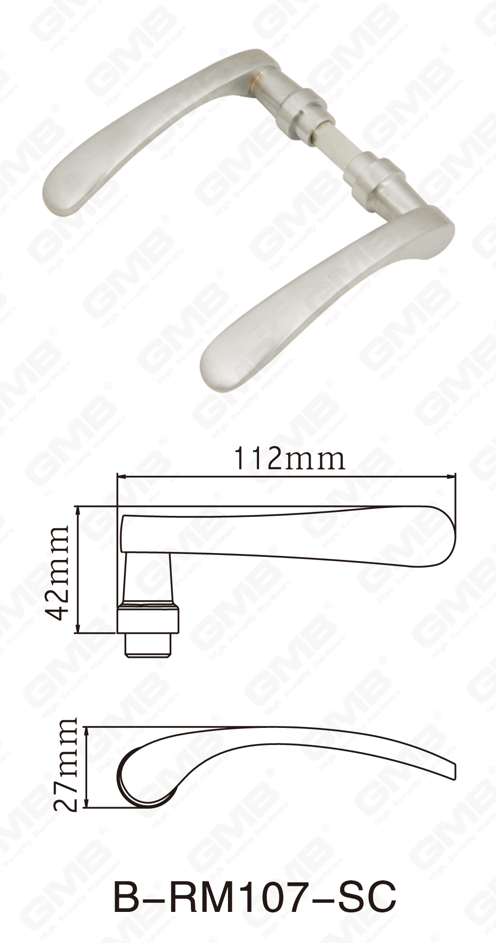 06 Handle en laiton _B-RM107-SC-16