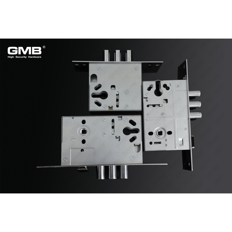 Serrure de porte de haute sécurité, corps de serrure robuste, serrure de porte extérieure à mortaise (816)