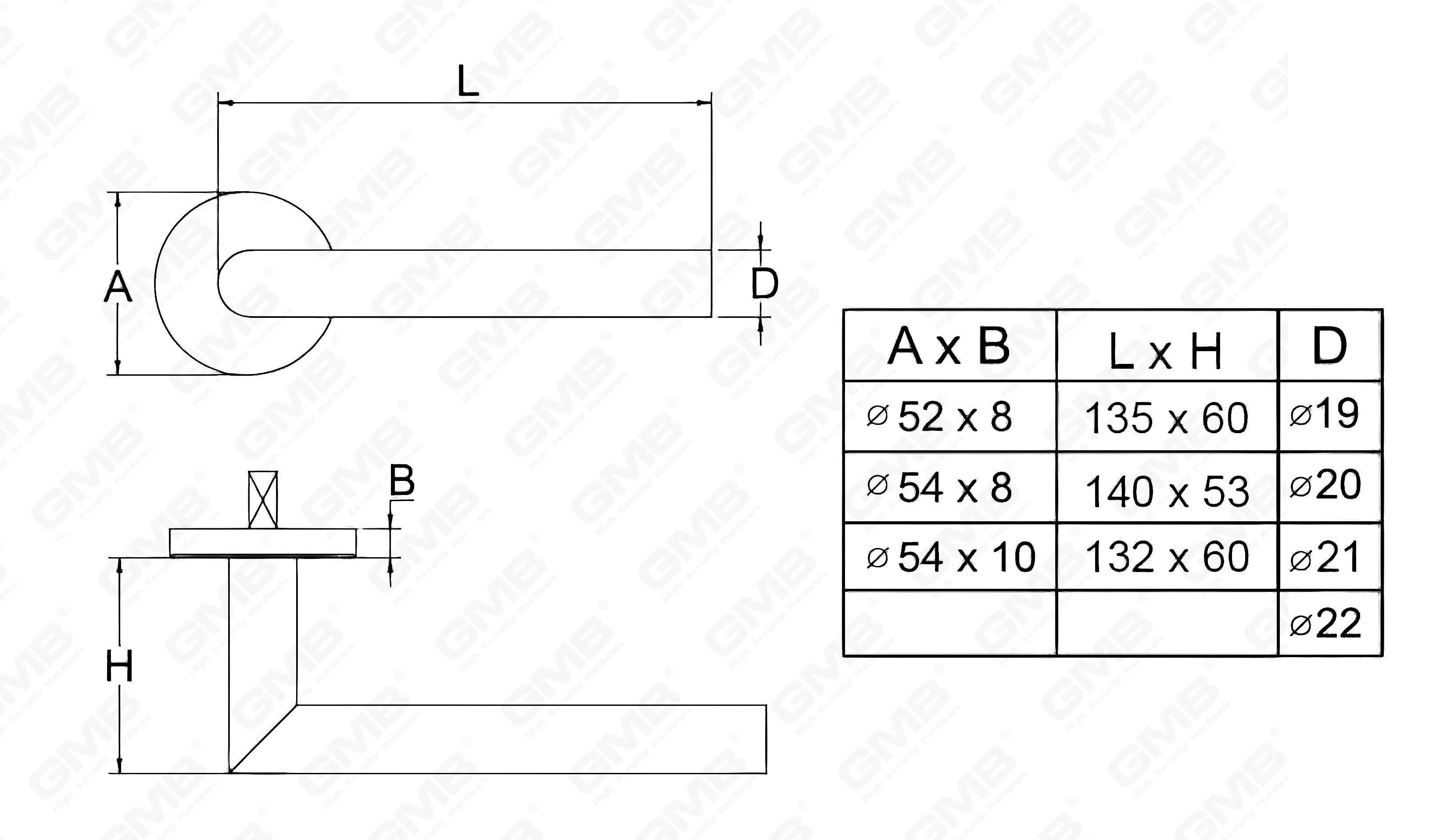 Poign&eacute;e &agrave; levier en acier inoxydable (4)