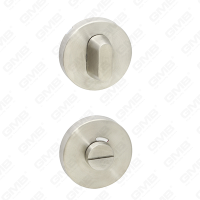 Poignée de porte en acier inoxydable de haute qualité Handle Poigure de levier de porte WC Micure de tour de pouce (BK6)