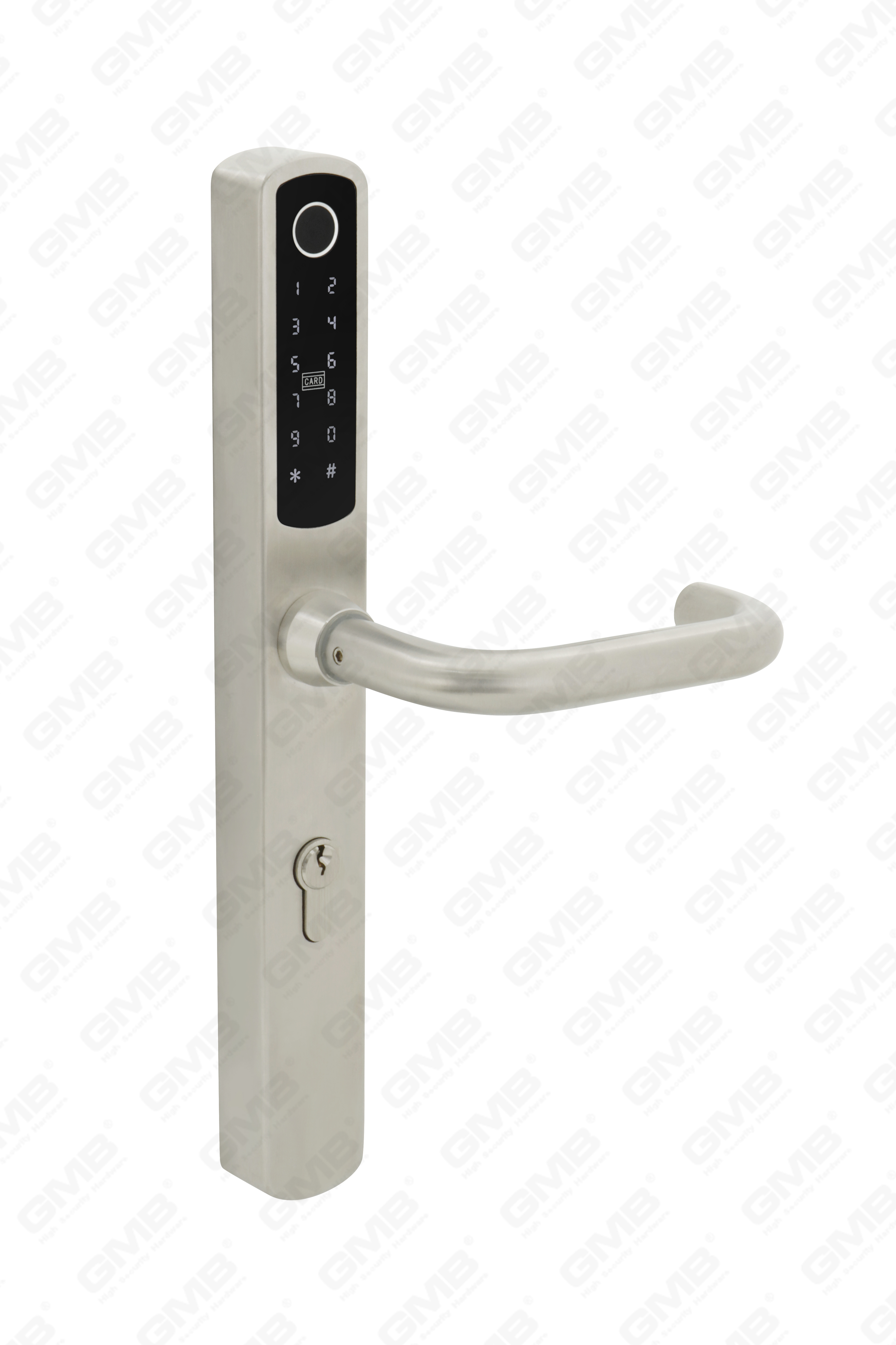 Europe étanche étanche Entrée sans clé TT TT Wireless Digital Mot de passe d'empreinte digitale MF Carte Smart Door Lock (U018)