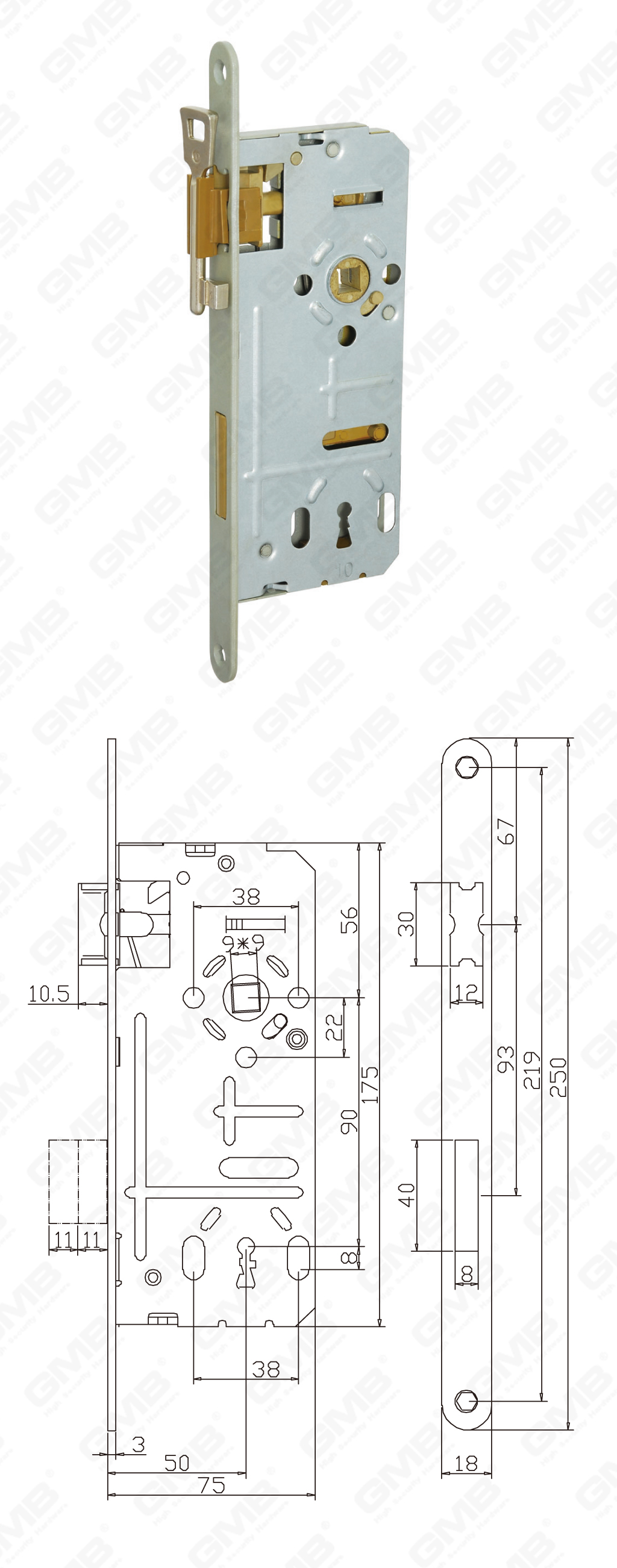 02 Serrure &agrave; mortaiser第三部分_9#-64