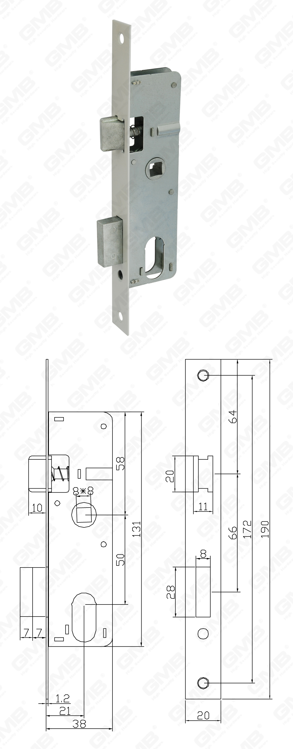 02 Serrure &agrave; mortaise第三部分_JH2001-104