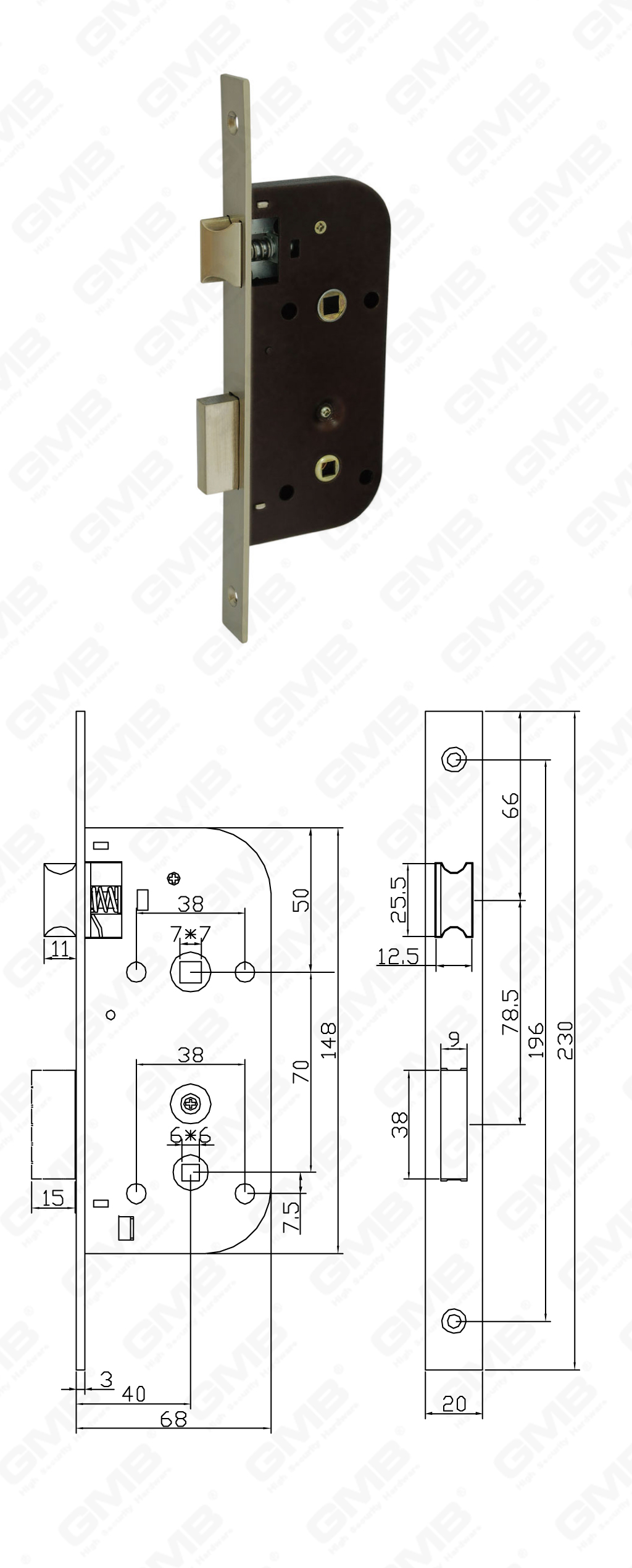 02 Serrure &agrave; mortaise第二部分_9040B-40