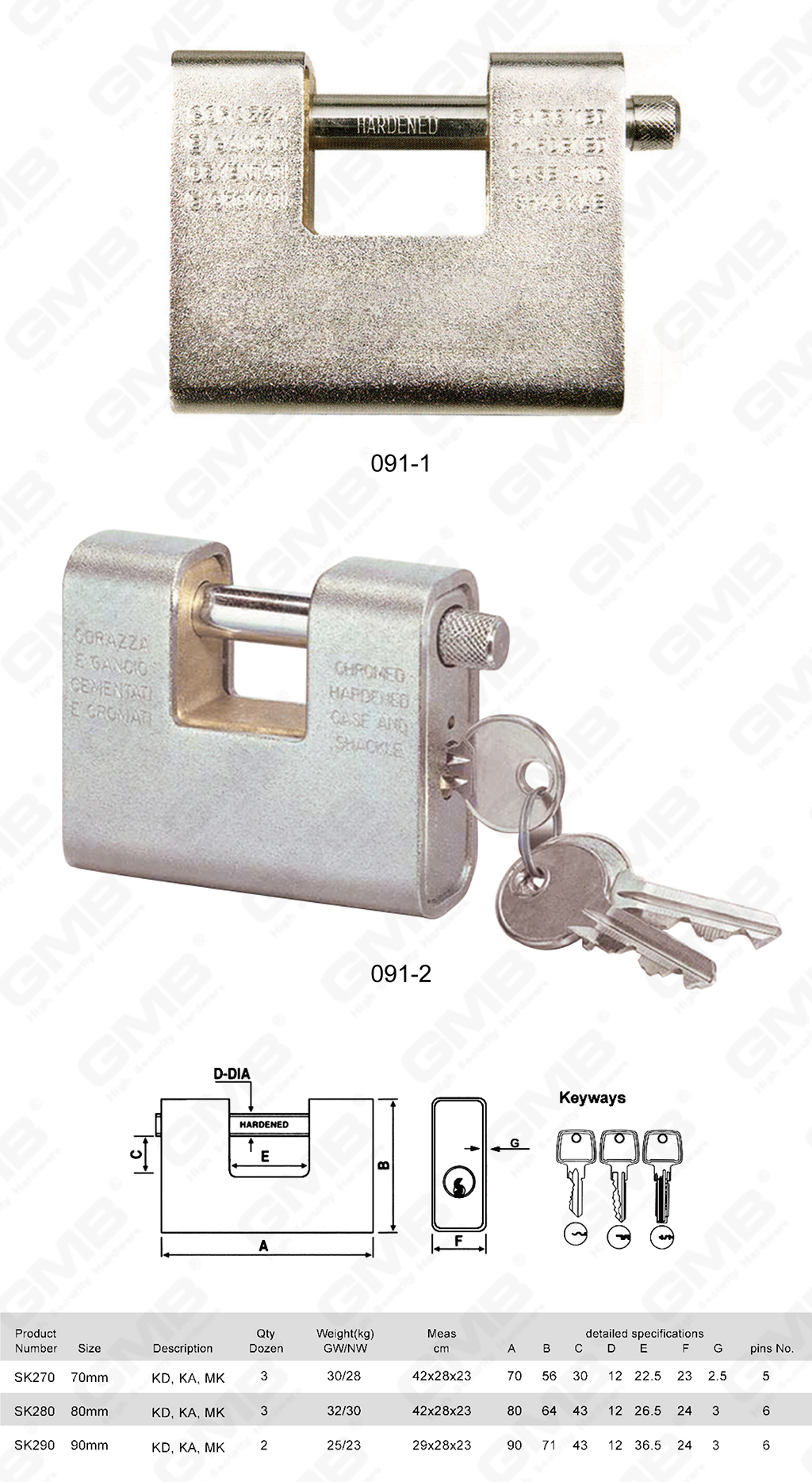 挂锁网站图3_【091】CADENAS EN LAITON BLIND&Eacute;-06