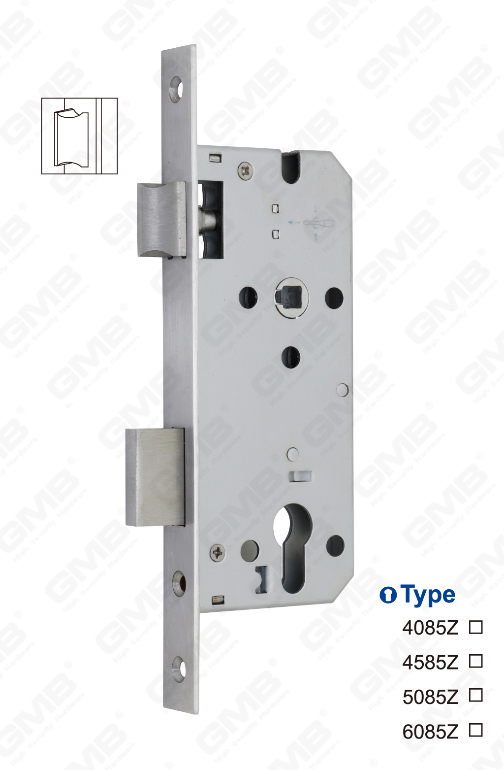 04 Serrure en acier inoxydable_4085Z-53