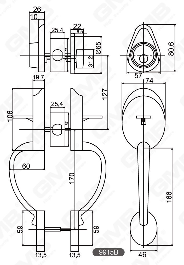 01 Grip Handle Lock Series-12