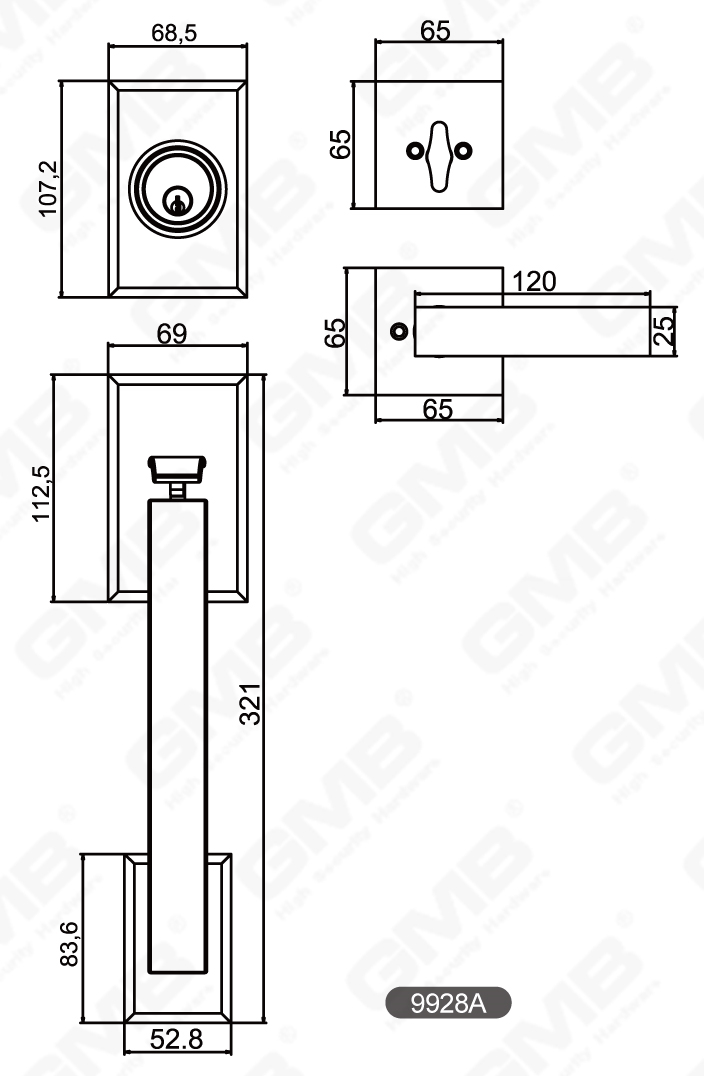 01 Grip Handle Lock Series-34