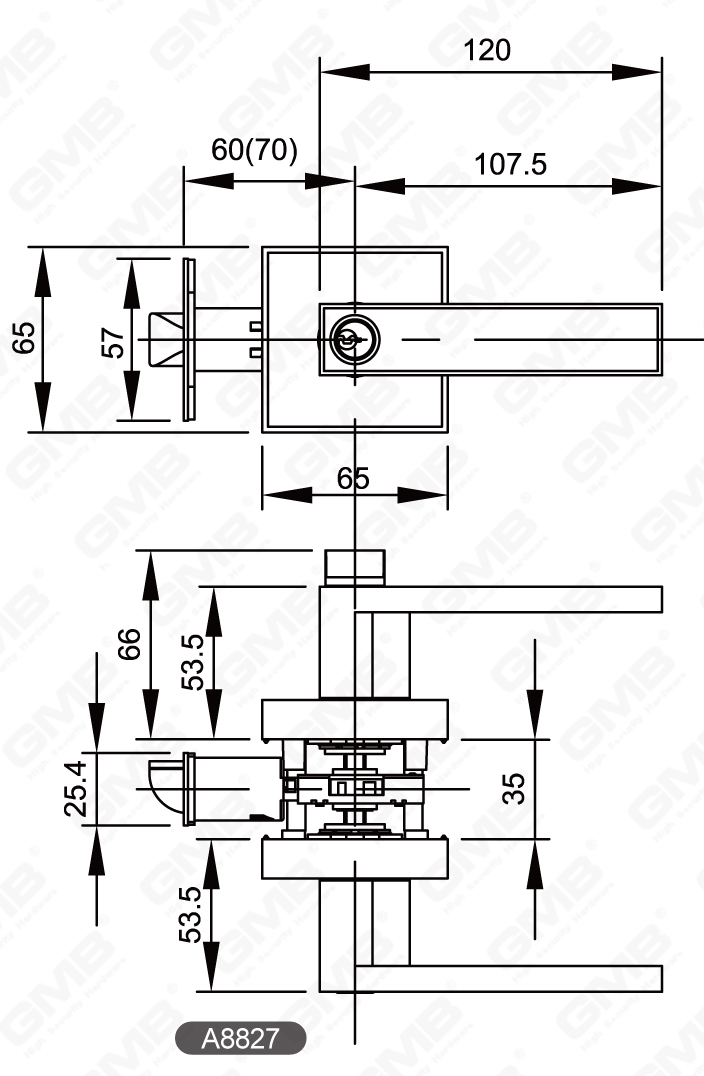 02 S&eacute;rie de verrouillage du levier tubulaire en service lourd-36