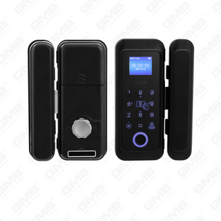 Empreinte digitale haute sécurité / carte RFID / WiFi / Tuya / TT application Digital Smart Glass Door Lock (254)