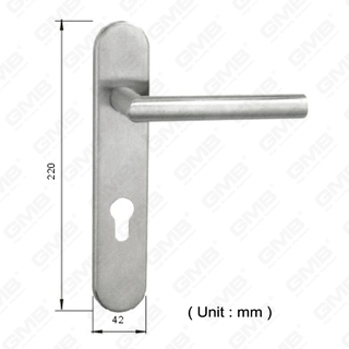 Poignée de levier de poignée de porte en acier inoxydable de haute qualité (SH88-SY03-SS)