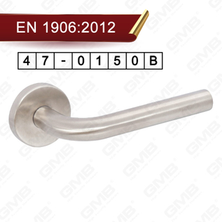 Poignée de porte/poignée de levier en bois en acier inoxydable #304 de haute qualité (LHT03)