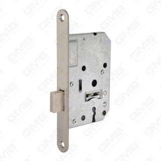 Serrure de porte à mortaiser haute sécurité, pêne dormant en laiton Zamak SKG 1 étoile 1 clé en zamak avec 6 corps de serrure différents (5100)
