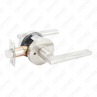ANSI UL Standard en alliage de zinc/aluminium serrure de porte intérieure tubulaire commerciale cylindrique poignée de sécurité serrure à levier (9270)