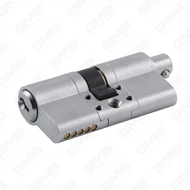 En1303 Cylindre de serrure de porte modulaire d'extension en laiton de profil européen de haute sécurité (GMB-CY-37T)
