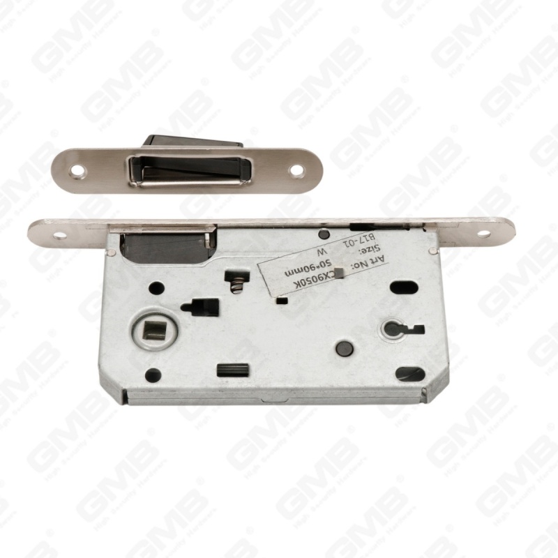Mortaise de sécurité silencieuse, loquet de serrure de porte, serrure magnétique, corps de serrure à clé (CX9050K)