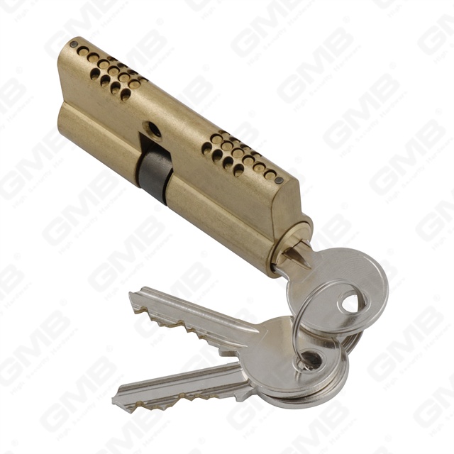 Cylindre de haute sécurité avec trois rangées de broches Cylindre de haute sécurité de qualité supérieure avec clés pour porte [GMB-CY-22]