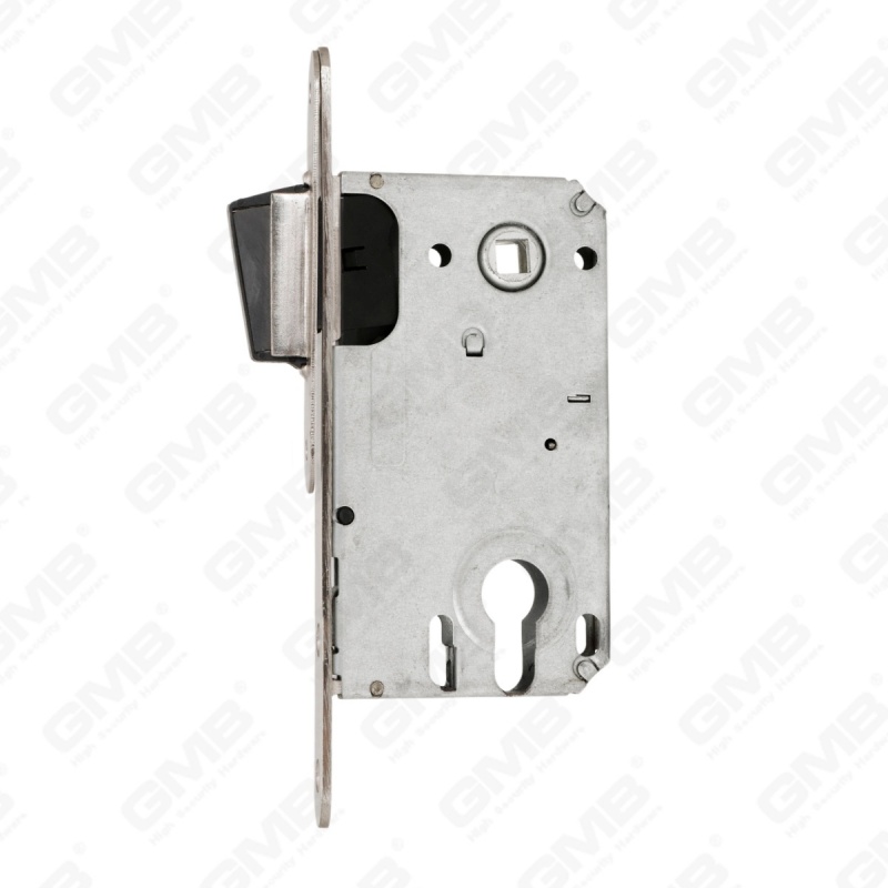 Mortaise de sécurité silencieuse, loquet de serrure de porte, serrure magnétique, trou de cylindre, corps de serrure (CX8550C)