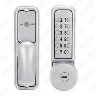 Serrure à combinaison numérique intelligente en alliage de zinc, clavier mécanique à mot de passe, poignée de porte (209B)