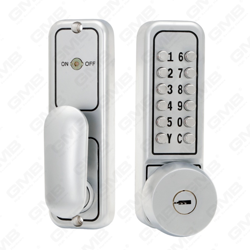 Serrure à combinaison numérique intelligente en alliage de zinc, clavier mécanique à mot de passe, poignée de porte (209B)