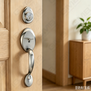 Ensemble de poignées de porte d'entrée, nouveau Design, leviers de porte d'entrée, ensembles de verrouillage (70715)