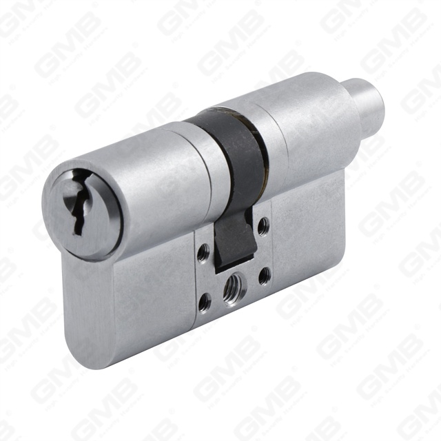 En1303 Cylindre de serrure de porte modulaire d'extension en laiton de profil européen de haute sécurité (GMB-CY-37T)