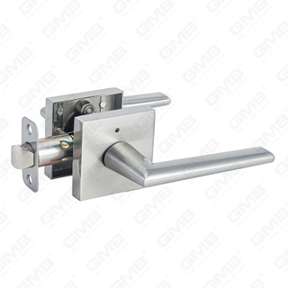 ANSI UL Standard en alliage de zinc/aluminium serrure de porte intérieure tubulaire commerciale cylindrique poignée de sécurité serrure à levier (9182)