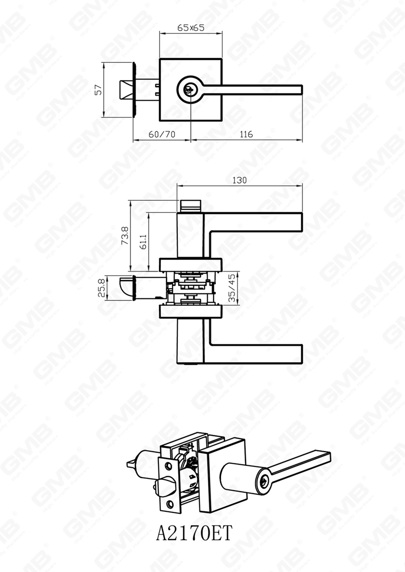 SERRURE TUBULAIRE ROBUSTE 1200 LV